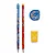 Kit Lápis HB Sonic + Apontador + Borracha - Imagem 2
