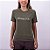 Camiseta feminina Fluity - Verde Musgo - Imagem 4