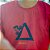 Camiseta Masculina Montanha- Vermelha - Imagem 1