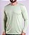 Camiseta Masculina Manga Longa- Pistache - Imagem 1