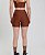 Shorts Feminino Conecta Outside com Bolsos- Café - Imagem 5