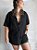 CAMISA OVERSIZED JACQUE PRETA - Imagem 4