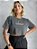 T-SHIRT CROPPED CINZA HAPPIEST - Imagem 3