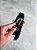 CINTO FIVELA DOURADA - CROCO PRETO - Imagem 2