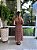 VESTIDO MIDI FLORAL TERRACOTA - Imagem 2