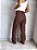 JEANS WIDE LEG BIA MARROM - Imagem 7