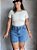 BERMUDA JEANS CLÁSSICA - Imagem 9