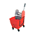 Carrinho Balde Doblô Espremedor Bralimpia 30 Litros Vermelho - Imagem 1