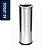 Lixeira Aço Inox Com Aro Meia Lua 50 Litros - Imagem 1
