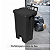 Lixeira Pedal Quadrada Jsn 100 Litros Preta Sem Roda - Imagem 2