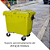 Carro Cuba Container Jsn 660 Litros Amarelo Ref: C660AM - Imagem 4