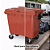 Carro Cuba Container Jsn 1000 Litros Vermelho Ref: C1000L - Imagem 2