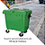 Carro Cuba Container Jsn 1000 Litros Verde Ref: C1000VD - Imagem 4