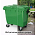 Carro Cuba Container Jsn 1000 Litros Verde Ref: C1000VD - Imagem 2