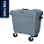 Carro Cuba Container Jsn 1000 Litros Cinza Ref: C1000C - Imagem 1