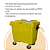 Carro Cuba Container Jsn 1000 Litros Amarelo Ref: C1000AM - Imagem 6