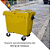 Carro Cuba Container Jsn 1000 Litros Amarelo Ref: C1000AM - Imagem 4