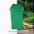 Lixeira Basculante Vai-vem Jsn 25 Litros Verde Ref: Q25VD - Imagem 2