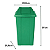 Lixeira Basculante Vai-vem Jsn 25 Litros Verde Ref: Q25VD - Imagem 4