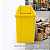 Lixeira Basculante Vai-vem Jsn 60 Litros Amarela Ref: Q60AM - Imagem 2