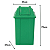 Lixeira Basculante Vai-vem Jsn 60 Litros Verde Ref: Q60VD - Imagem 3