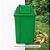 Lixeira Basculante Vai-vem Jsn 60 Litros Verde Ref: Q60VD - Imagem 2