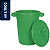 Lixeira Plástica Redonda Jsn 40 Litros Verde Ref: CR40VD - Imagem 1