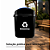 Coletor Seletivo Preto Jsn 40 Litros Sem Poste Ref: ST3p - Imagem 2