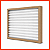 Filtro de Ar Plissado Zig Zag - Classe M5 - Medida 495x495x25mm (Embalagem c/ 05 peças) - Imagem 1