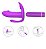 Vibrador 2 em 1 com Triplo Estimulo e Controle Remoto cor Rosa - Imagem 2