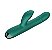 Vibrador Verdoso Sobe e Desce com Pulsação - Imagem 2