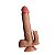 Prótese Realista com Vibrador e Vai e Vem - Imagem 3