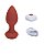 Plug Anal Vermelho com Vibro e Controle Remoto - Imagem 2