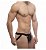 Cueca Jock Preta com Abertura Lateral - Imagem 3