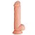 Prótese 20x3,2cm com Vibro Recarregável Giratória - Imagem 1