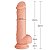 Prótese 20x3,2cm com Vibro Recarregável Giratória - Imagem 2