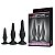 Kit Plug Anal de Silicone - Imagem 1