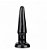 Plug de Silicone 11x2,5 Preto - Imagem 1