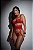 Conjunto com Cinta Liga cor Vermelho - Imagem 1