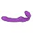 Vibrador Casal Strapless Nara cor Lilás com Controle Remoto - Imagem 3