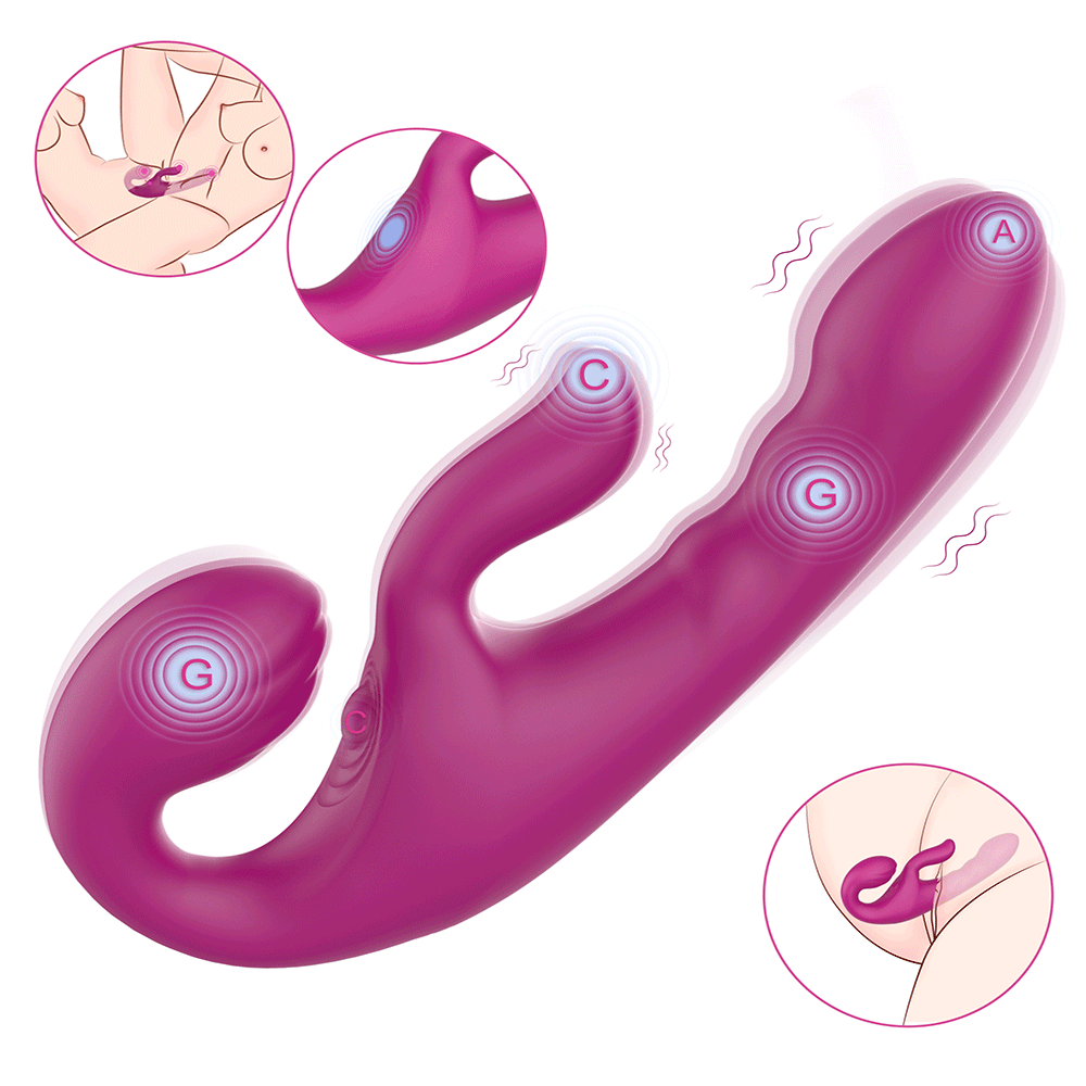 Vibrador Megan Ponto G e Clítoris - Imagem 1