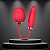 Vibrador Rosa Vai e Vem com Sugador de Clítoris - Imagem 1
