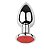 Plug Anal com Vibro e Controle Remoto Tamanho P - Imagem 2