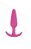 Plug Anal Silicone cor de Rosa - Imagem 1