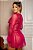 Robe em Tule e Renda cor Rosa Desejo - Imagem 3