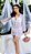 Robe Tentação em Tule e Renda cor BRANCO - Imagem 1