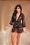 Robe Tentação em Tule e Renda cor PRETO - Imagem 2