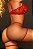 Conjunto Lua cor Vermelho - Imagem 3