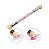 Kit Pincel Baby Boomer - Nail Art - Cod. DN118 - Imagem 1