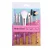 Kit Com 7 Pincéis De Maquiagem Macrilan Trend Brilhante Rosa - Imagem 1